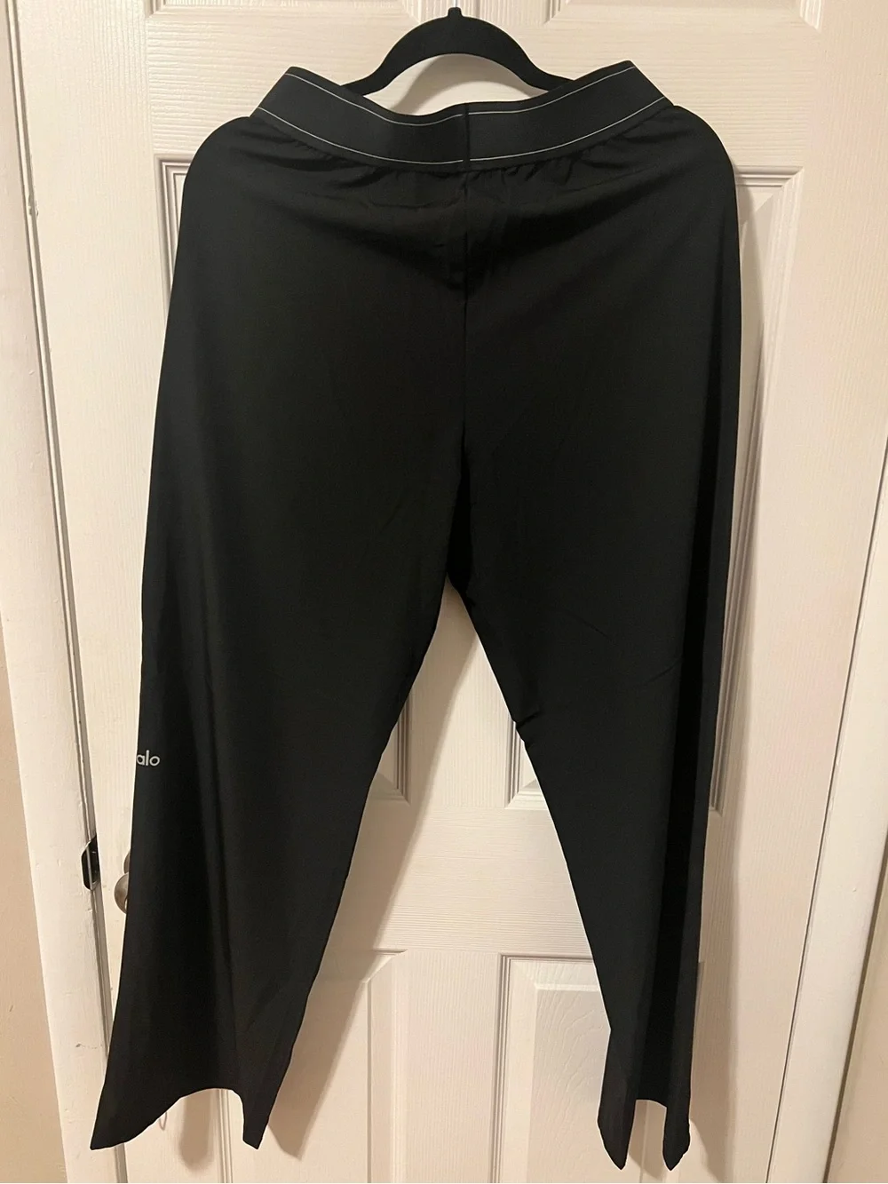 Alo Yoga Wide Leg Trouser | Black | Size Small | NWT
